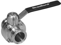 1.5" B5101, EPDM, CxC, CCW to Open Push Handle