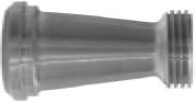 2"x1.5" Concentric PBS x TBS - 304