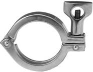 Single Pin Heavy Duty Clamps with Cross Hole Wing Nut