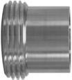 1.5" Thrd Tank Ferrule(HW)-304
